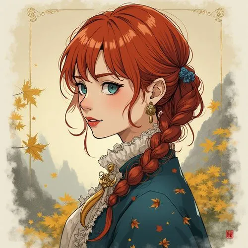 triss,irisa,merida,fantasy portrait,demelza,princess anna