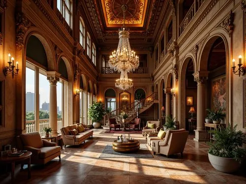 ritzau,royal interior,biltmore,villa d'este,nemacolin,amanresorts,cliveden,kempinski,emirates palace hotel,parador,dolmabahce,crown palace,palladianism,gleneagles hotel,foyer,palatial,hotel lobby,paradores,lobby,ornate room