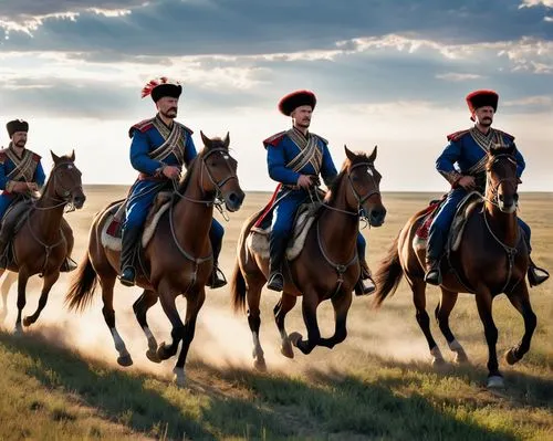 cossacks,borodino,cavalrymen,hessians,cavalry,naadam,Photography,General,Realistic