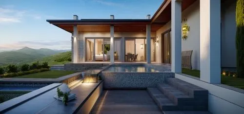 amanresorts,3d rendering,luxury property,pool house,roof landscape,holiday villa,modern house,beautiful home,render,house in the mountains,house in mountains,luxury home,dreamhouse,luxury home interior,private house,landscape design sydney,luxury bathroom,prefab,mansion,landscaped