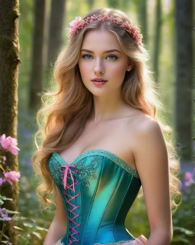 celtic woman,dirndl,margairaz,beautiful girl with flowers,vasilisa,faerie,faery,yelizaveta,fairy queen,ellinor,elizaveta,liliya,egeria,faires,uliana,fairy,lyuba,fairie,enchanting,celtic queen,Conceptual Art,Daily,Daily 32