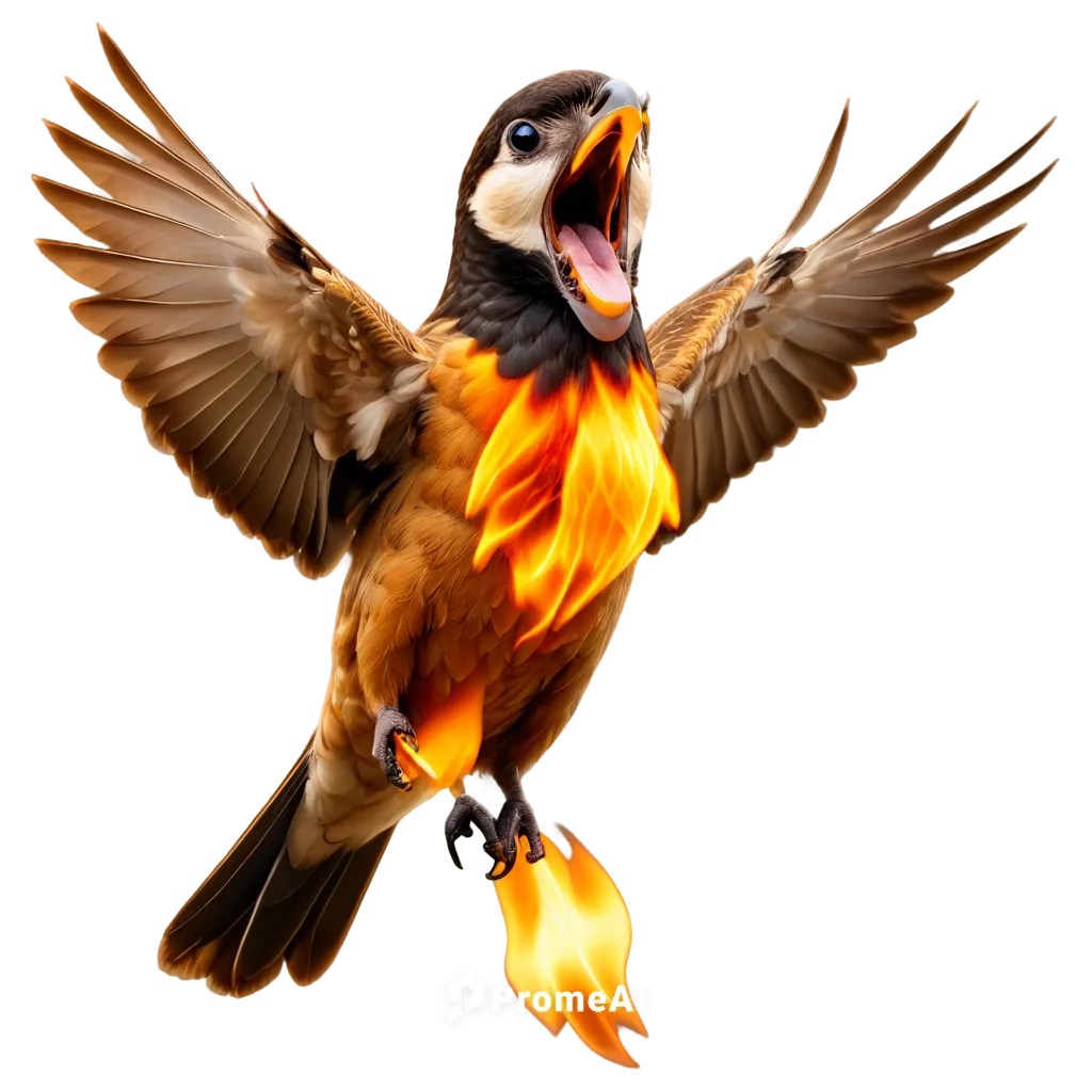 طائر  يخرج من فمه نار,aguila,bird png,flame robin,screaming bird,uniphoenix,bearded vulture,lanner falcon,aplomado falcon,flameback,laughing bird,galliformes,falconieri,aguiluz,falcoff,fenix,caracaras