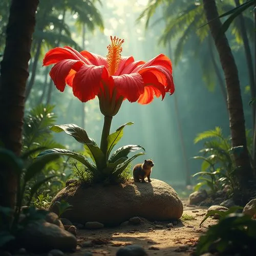 forest flower,flower in sunset,tropical flowers,tropical bloom,flower background,snapdragon,Photography,General,Realistic