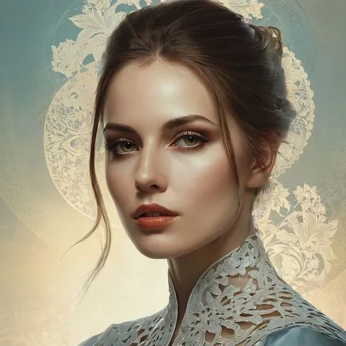 portrait,victorian lady,fantasy portrait,romantic portrait,noblewoman,behenna,mystical portrait of a girl,white rose snow queen,victoriana,noblewomen,belle,etain,portrait background,leighton,knightley