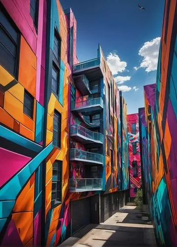 colorful facade,colorful city,rmit,apartment blocks,apartment block,sydney australia,urban design,painted block wall,shipping containers,color wall,woolloongabba,ocad,graffiti art,depero,laneways,prahran,urban art,mvrdv,unsw,bundoora,Art,Classical Oil Painting,Classical Oil Painting 37