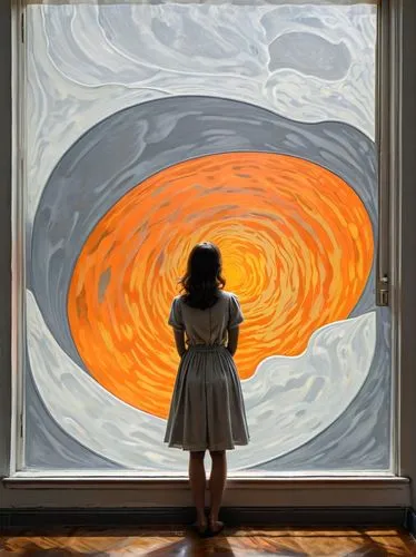 glass painting,chalk drawing,door to hell,drawing with light,light drawing,fire artist,Illustration,Vector,Vector 12