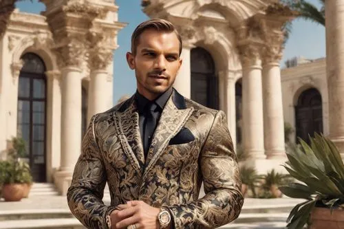 sherwani,men's suit,imperial coat,wedding suit,andalusian,nobleman,gigandet,caftan,ghenea,suit of spades,dorne,brioni,damat,aristocratic,matador,tahiliani,etro,aristocrat,cavalli,eveningwear,Photography,Natural