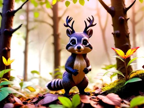 cartoon forest,forest animal,cartoon animal,wile,filbert,woodland animals,in the forest,woodland,forest background,madagascan,forest,forest walk,timon,durr,bambi,beulah,jackrabbit,chipmunk,wander,river pines,Unique,3D,Garage Kits