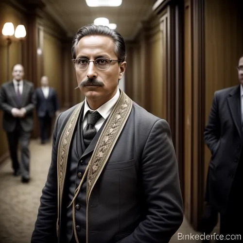 Inside a minister's office meeting room.,godfather,suit actor,dizi,governor,concierge,napoleon iii style,maroni,banker,zoroastrian novruz,elvan,men's suit,bellboy,salvador guillermo allende gossens,ba