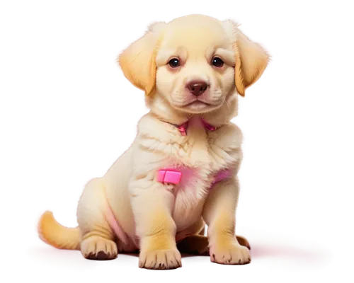 labrador retriever,golden retriever puppy,cute puppy,golden retriever,labrador,golden retriver,retriever,blonde dog,dog pure-breed,dog breed,parvo,puppy,pink background,female dog,puppy pet,canine rose,parvovirus,pink bow,pink ribbon,suri,Conceptual Art,Sci-Fi,Sci-Fi 27