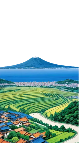 9 panoramic view.,yamada's rice fields,shimane peninsula,yazaki,chiyonofuji,teshima,hokkaido,awaji,japan landscape,osaka bay,shizuoka prefecture,river delta,hanamaki,rice fields,tamagawa,yamana,ishiga