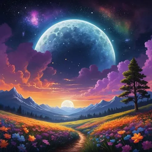 moon and star background,purple landscape,fantasy landscape,fantasy picture,landscape background,lunar landscape,purple moon,valley of the moon,dreamscape,moonscapes,nature background,phase of the moon,hanging moon,beautiful wallpaper,moonscape,night sky,moonrise,moonlit night,dreamscapes,dream world,Photography,Documentary Photography,Documentary Photography 09