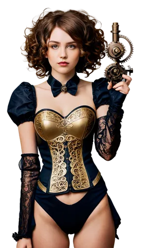 steampunk,steampunk gears,ladies pocket watch,fantasy woman,horoscope libra,female doll,breastplate,corset,dollhouse accessory,neo-burlesque,bodice,fantasy girl,hipparchia,doll figure,agent provocateur,hourglass,barmaid,opera glasses,costume accessory,decorative figure,Illustration,Realistic Fantasy,Realistic Fantasy 08