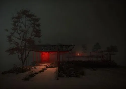 coastal man sketch,japanese shrine,red lantern,chinese temple,lonely house,shrine,winter house,illuminated lantern,ryokan,lantern,dense fog,inari,foggy landscape,shinto shrine,japanese lantern,asian a