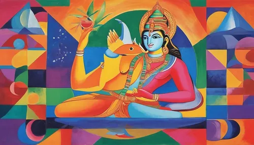 Write a philosophical essay on the significance of Lord Vishnu,lord shiva,god shiva,shiva,krishna,mantra om,ganesha,indian art,ramayan,vishuddha,vajrasattva,ramayana,hare krishna,ganpati,ganesh,janmas