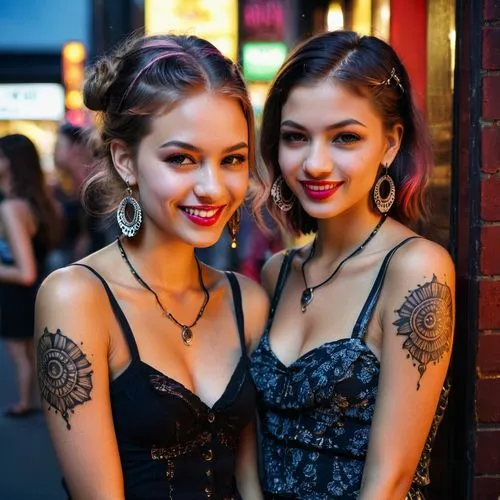 cambodians,asiaticas,cholas,laotians,two girls,chicanas,zella,laotian,eurasians,peranakans,two beauties,filipinas,tattooists,piercers,asias,tattoos,reinas,tatoos,beautiful photo girls,khmers,Illustration,Realistic Fantasy,Realistic Fantasy 15