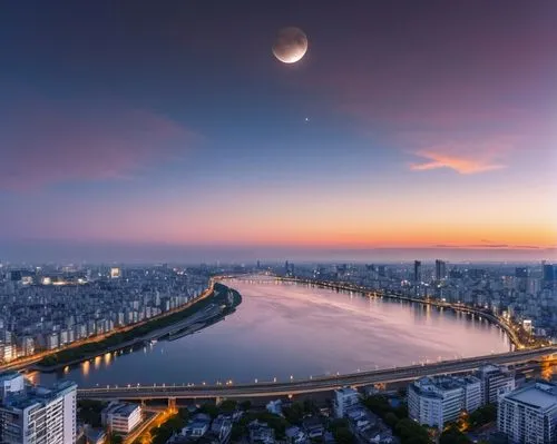 heart of love river in kaohsiung,han river,huangpu river,chunjiang,haikou city,chongqing,guangzhou,nanning,porto alegre,south korea,macau,busan,saigon,dandong,changsha,zhangzhou,hangzhou,japan's three great night views,hanjiang,kaohsiung city,Photography,General,Realistic