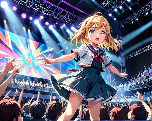 concert dance,concert,sonoda love live,tsumugi kotobuki k-on,love live,live concert,music festival,concert guitar,performing,idol,honoka,cheering,rock concert,japanese idol,festival,birthday banner background,concert crowd,concert stage,conducting,nico,Anime,Anime,General