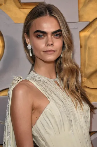 valerian,gable,oscars,shoulder length,eyebrow,female hollywood actress,mascara,a fried egg,eyebrows,premiere,angel face,side face,lena,brows,yellow background,piper,social,semi-profile,garanaalvisser,her,Conceptual Art,Sci-Fi,Sci-Fi 19