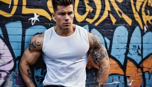 wightman,gigandet,aljaz,sydal,sleeves,chippendale,pompadours,artemus,lipsett,arnolt,reardon,brick wall background,zanin,austin stirling,pompadoured,plitt,dawid,mcclenaghan,hunky,jervey,Art,Artistic Painting,Artistic Painting 23