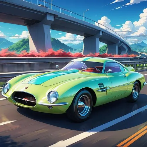 bizzarrini,ferrari 250 gto,muscle car cartoon,berlinetta,competizione,stratos,ford gt 2020,miura,etype,ford gt40,angelotti,green mamba,3d car wallpaper,runabout,roadster 75,american sportscar,sportscar,alpine drive,sport car,automobile racer,Illustration,Japanese style,Japanese Style 03