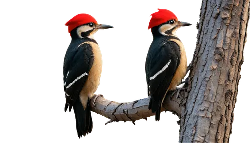 ivory-billed woodpecker,pileated woodpecker,woodpecker,woodpecker bird,acorn woodpecker,bird couple,ramphastos,great spotted woodpecker,charadriiformes,red avadavat,courtship,grosbeak,piciformes,casuariiformes,woodpecker finch,birds on a branch,red beak,ciconiiformes,bird png,pteroglosus aracari,Art,Classical Oil Painting,Classical Oil Painting 35