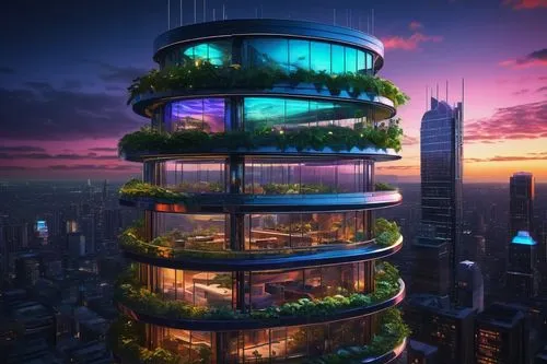 futuristic architecture,sky apartment,ecotopia,the energy tower,arcology,sky space concept,futuristic landscape,seasteading,residential tower,largest hotel in dubai,planta,cube stilt houses,solar cell base,terraformed,hydroponics,hydroponic,biospheres,electric tower,dubay,penthouses,Illustration,Vector,Vector 15