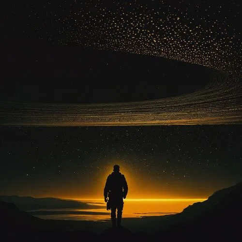 interstellar,abstract silhouette,man silhouette,lubezki,silhouette against the sky,horizon,silhouette,vast,dune,the night sky,night sky,the horizon,hodas,horizons,skywatchers,centauri,alien planet,parallax,planet alien sky,alien world,Photography,Documentary Photography,Documentary Photography 38