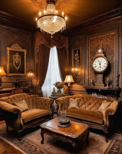 ornate room,victorian room,sitting room,great room,interior decor,opulently,victorian style,interior decoration,old victorian,furnishings,victorian,danish room,antique furniture,opulence,opulent,royal interior,parlor,antiqued,victoriana,family room,Illustration,Realistic Fantasy,Realistic Fantasy 13