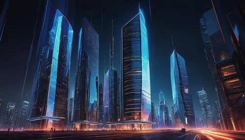 cybercity,futuristic landscape,futuristic architecture,metropolis,cybertown,cyberport,skyscrapers,coruscant,ordos,cityscape,urban towers,skyscraper,areopolis,the skyscraper,capcities,futuristic,ctbuh,guangzhou,skylstad,supertall,Conceptual Art,Oil color,Oil Color 08