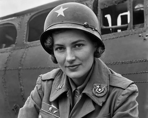 1940 women,peaked cap,1943,1940s,elizabeth ii,inez koebner,1944,maureen o'hara - female,jean short,a uniform,w badge,g badge,a badge,badge,c badge,charles de gaulle,13 august 1961,jackie matthews,1940,barbara millicent roberts,Photography,Documentary Photography,Documentary Photography 10