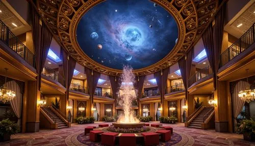 emporium,ballroom,opulently,lobby,hotel lobby,grandeur,stargates,starscape,sky space concept,planetarium,hall of the fallen,atlantis,opulence,ornate room,ballrooms,paramount,streamwood,holodeck,dragon palace hotel,luxury hotel