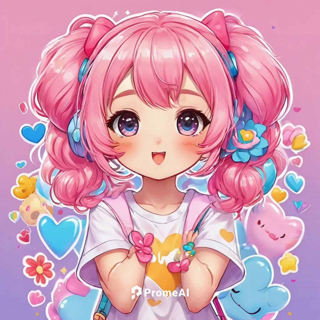 love yourself more,colorful heart,puffy hearts,decora,gyori,akari,heart candies,kawaii patches,chibi girl,kanon,kawaii girl,kawaii,heart pink,chiusa,kofuku,ayumu,kanata,kpp,satori,cute heart,heart can