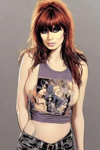 exene,pitty,revy,asuka,vassey,wynonna,witchblade,rahne,divinyls,clary,romanoff,mckelvie,madelyne,narba,asuka langley soryu,syda,layla,macniven,mackichan,wildstorm,Digital Art,Comic