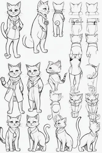 cat doodles,cat line art,cat drawings,line art animals,mews,dog line art,drawing cat,roughs,cat vector,kets,foxes,breed cat,meows,kits,line art animal,cartoon cat,cat pageant,animal shapes,mmogs,felines,Unique,Design,Character Design