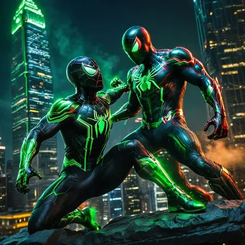 wakanda,vigilantes,neon body painting,electro,superhero background,green screen,Photography,General,Fantasy