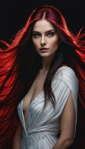 melisandre,illyria,celtic woman,sirenia,epica,red hair,Photography,General,Natural