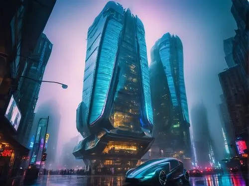 guangzhou,moscow city,under the moscow city,shanghai,cybercity,mercedes eqc,chongqing,futuristic architecture,futuristic landscape,bladerunner,harbin,moscow,shangai,ekaterinburg,cyberpunk,astana,yekaterinburg,chengdu,shenzen,krasnoyarsk,Illustration,Realistic Fantasy,Realistic Fantasy 02