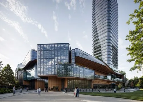 toronto city hall,glass facade,vancouver,modern architecture,toronto,glass building,metal cladding,glass facades,canada cad,residential tower,kirrarchitecture,futuristic architecture,oval forum,oakvil