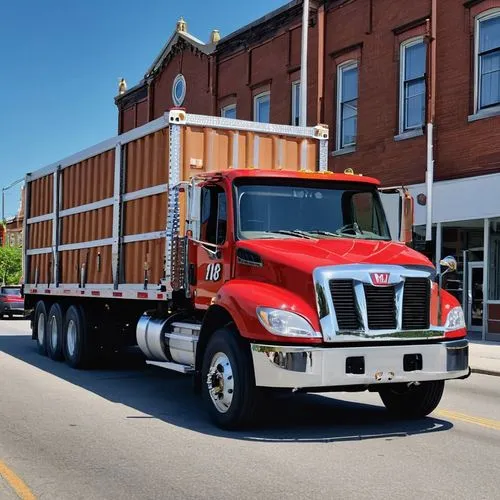 long cargo truck,semi,flatbeds,hauler,engine truck,delivery truck,Photography,General,Realistic