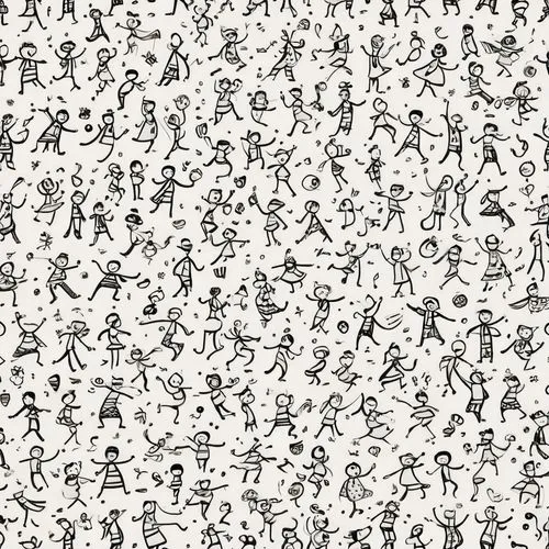 stick people,stick people children,vector people,vector pattern,seamless pattern repeat,cursors,dot background,multitude,seamless texture,character animation,walking man,peloton,generative,background pattern,stick figure,white figures,bitmapped,multituberculates,cursorial,isotype,Photography,General,Realistic