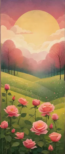 blooming field,meadow in pastel,opium poppies,meadow landscape,flower painting,corn poppies,tulip field,cosmos field,tulips field,poppy field,poppy fields,mushroom landscape,springtime background,flower field,pink poppy,field of poppies,pink daisies,field of flowers,salt meadow landscape,pink dawn,Conceptual Art,Daily,Daily 20