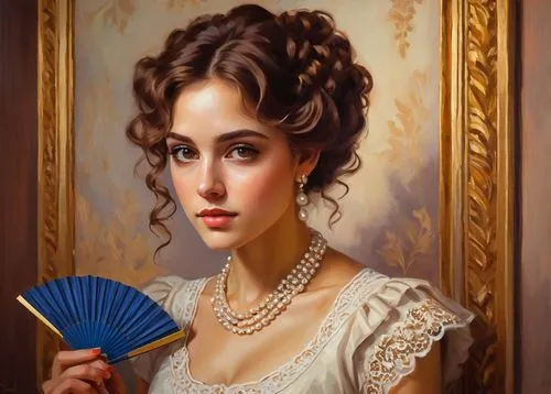 victorian lady,jane austen,romantic portrait,victorian style,the victorian era,emile vernon,vintage female portrait,portrait of a girl,vintage woman,twenties women,young woman,portrait of a woman,art painting,fantasy portrait,aristocrat,stepmother,oil painting,meticulous painting,a charming woman,victorian fashion,Conceptual Art,Daily,Daily 02