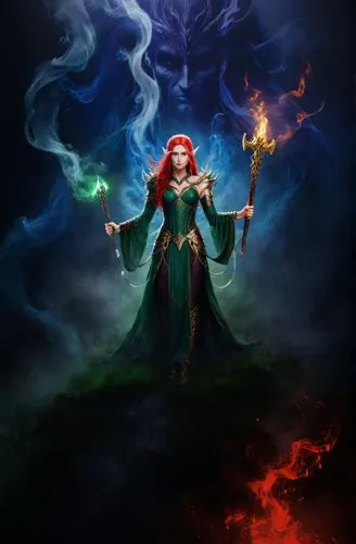 melisandre,sorceress,hecate,sorceresses,wiccan,schierstein,Conceptual Art,Fantasy,Fantasy 30