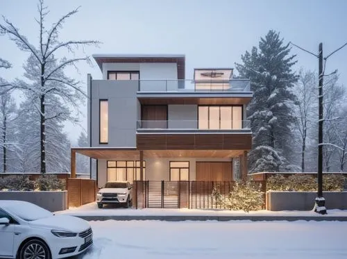 winter house,snow roof,modern house,cubic house,snow house,timber house,Photography,General,Realistic