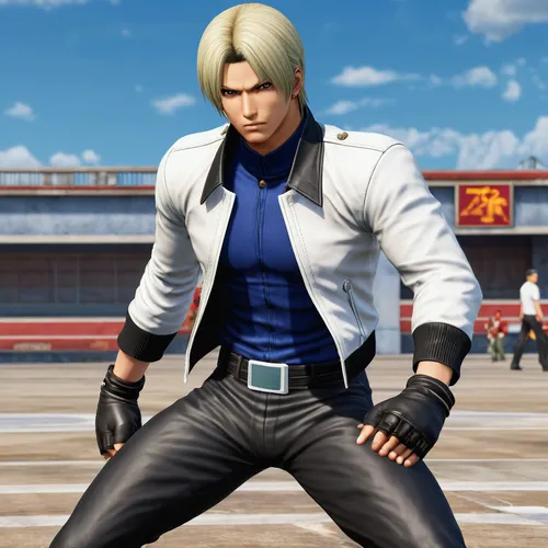 ken,martial arts uniform,fighting stance,sheik,male character,stylish boy,trunks,yukio,karate,battōjutsu,saji,active pants,kick,jin deui,power icon,ren,suzuki,sega,tangelo,asahi,Photography,General,Realistic