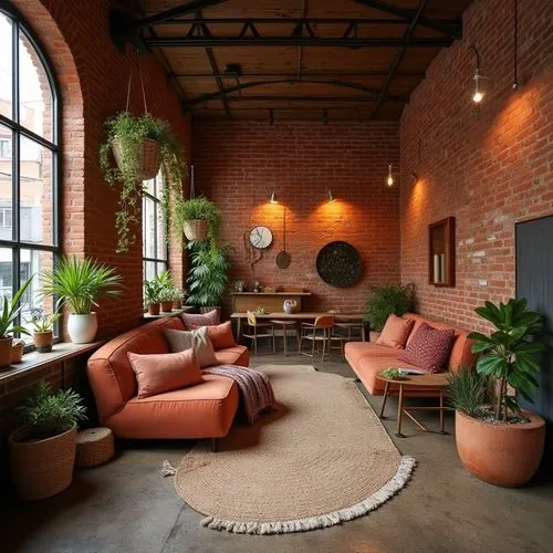 loft,lofts,eveleigh,red brick,redbrick,chaise lounge,seating area,brick house,officine,apartment lounge,contemporary decor,lounge,interior decor,home interior,red bricks,sitting room,patios,living room,beanbags,collaboratory,Photography,General,Realistic