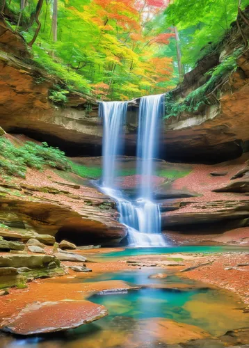 brown waterfall,bridal veil fall,fairyland canyon,water fall,colorful water,water falls,ash falls,waterfall,waterfalls,a small waterfall,cascading,zion,falls,falls of the cliff,wasserfall,cascades,water flowing,green waterfall,flowing water,cascade,Illustration,Japanese style,Japanese Style 02