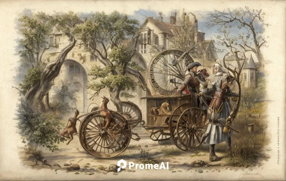 horse and buggy house people,girl with a wheel,hunting scene,village scene,velocipede,horse-drawn vehicle,woman bicycle,straw carts,straw cart,horse-drawn carriage,peugeot,david bates,donkey cart,agri