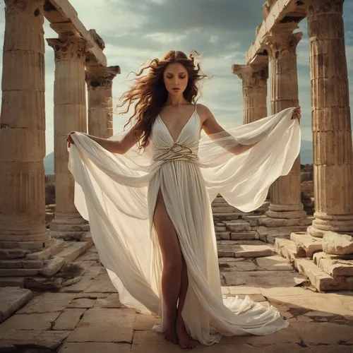 aphrodite,greek mythology,ancient greek temple,greek myth,ephesus,athena,greek temple,aphrodite's rock,hellas,hellenic,athenian,classical antiquity,temple of poseidon,celtic woman,greece,the ancient world,caryatid,priestess,acropolis,neoclassic,Photography,Artistic Photography,Artistic Photography 14